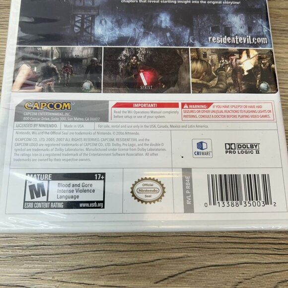 Resident Evil 4 Wii (Nintendo Wii) Game New - Picture 3 of 5
